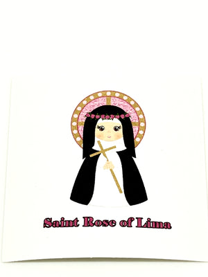 St. Rose of Lima Collectable Sticker 2
