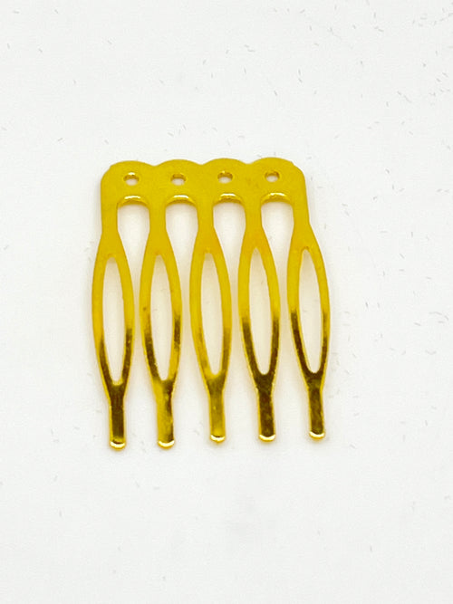 Chapel Veil Hair Clip Gold - Unique Catholic Gifts
