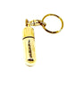 Frankincense Oil in a Gold Tone "Jesus" Keychain and Holy Oil Holder - Unique Catholic Gifts