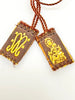 Our Lady of Mount Carmel Brown Scapular - small 1" x 1/2" - Unique Catholic Gifts