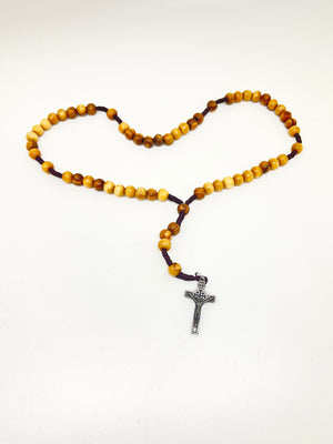 Rosary from the Holy Land with Crucifix Relic touched Tomb of Jesus - Unique Catholic Gifts