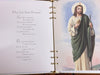 Saint Jude Memorial Funeral Register Book ( English) - Unique Catholic Gifts