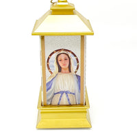 Our Lady of Grace Lantern Ornament  5" - Unique Catholic Gifts