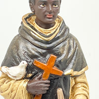 Saint Martin de Porres Statue (9") - Unique Catholic Gifts