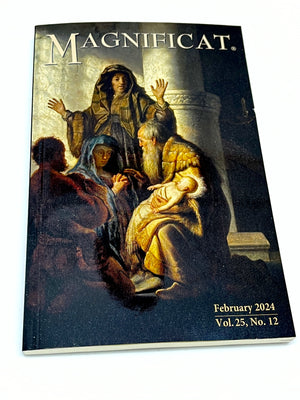 February Magnificat 2024 (Large Print) - Unique Catholic Gifts
