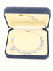 Light Blue Sapphire Crystal Rosary Bracelet 6MM - Unique Catholic Gifts