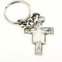 San Damiano Keychain - Unique Catholic Gifts