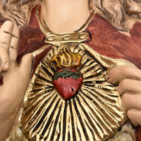 Sacred Heart of Jesus Wall Plaque 10" - Unique Catholic Gifts