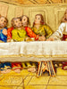 Last Supper Plaque Hand Painted Unique (15 x 7") - Unique Catholic Gifts