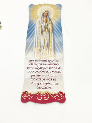 Separador de Libro - Virgen de Fatima - Unique Catholic Gifts