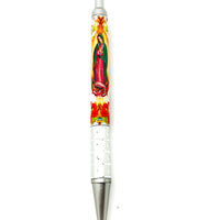 Our Lady of Guadalupe Pen (Una Pluma de  Nuestra Señora de Guadalupe ) One Pen - Unique Catholic Gifts