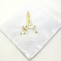 Our Lady of Fatima Handkerchief Handkerchief 3rd Degree Relic - Unique Catholic Gifts