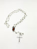 Our Lady of Guadalupe White Pearl Rosary 7mm - Unique Catholic Gifts