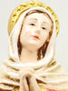 Our Lady of Sorrows Statue Hand Painted (9") Red - Unique Catholic Gifts