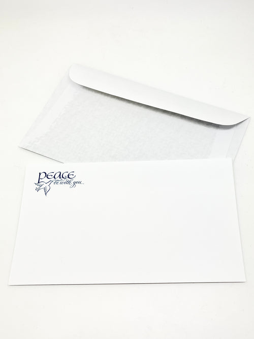 Peace be with You Note Card with Envelope Palancas - Unique Catholic Gifts