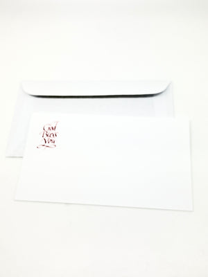 God Bless You Blank Note Card with Envelope