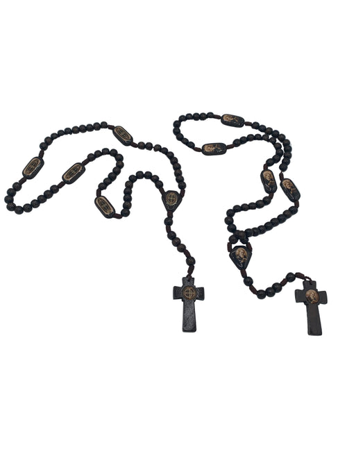 St. Benedict Rosary Wood