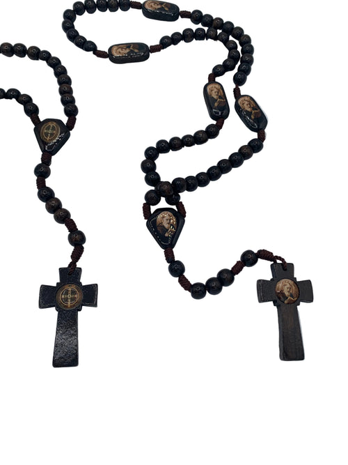 St. Benedict Rosary Wood
