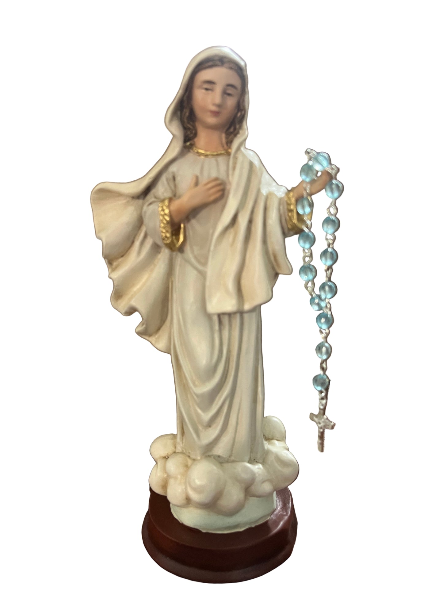 Our Lady of Medjugorje Statue 8 1/2"