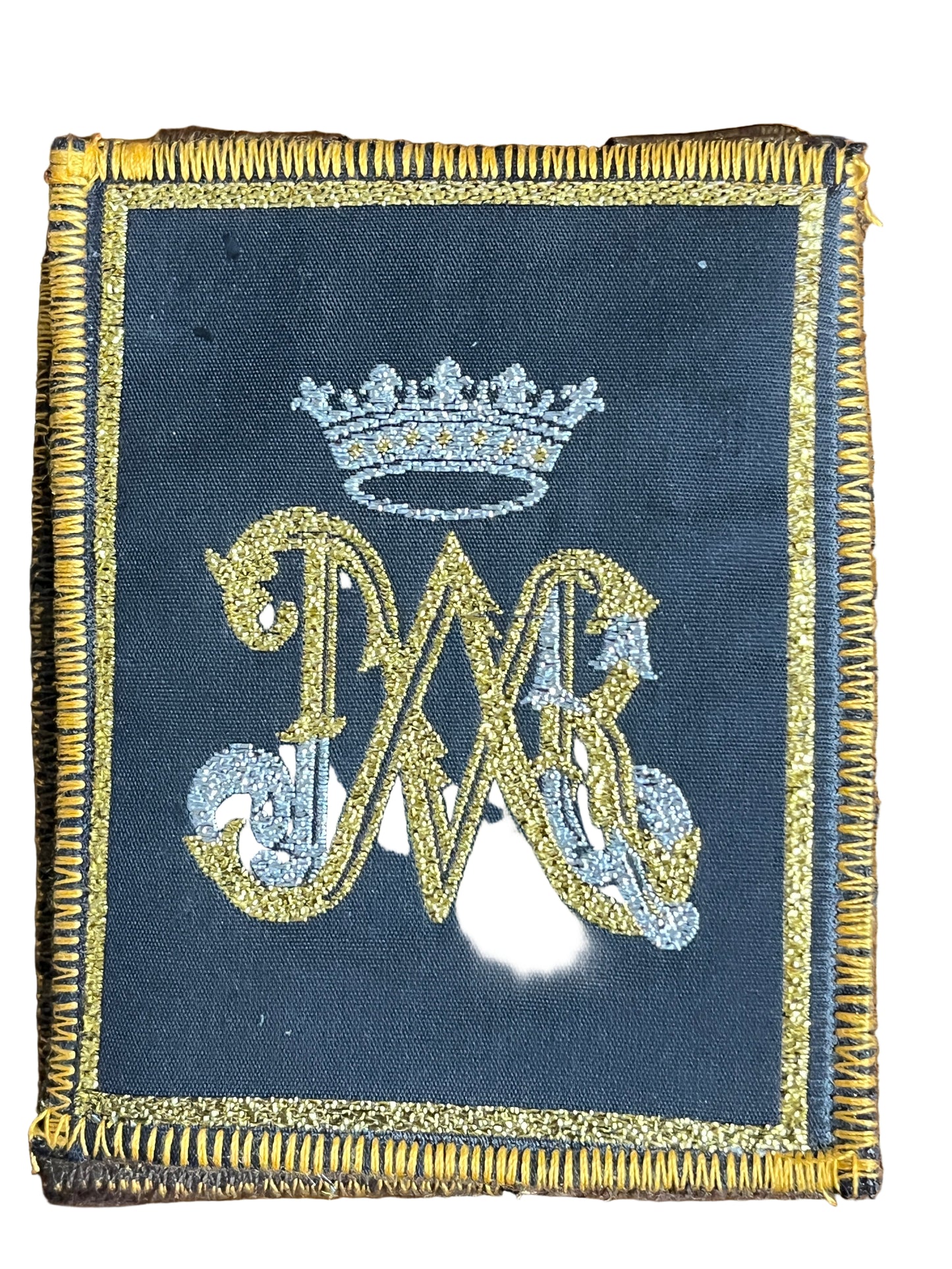 Escapular Café De Gran Tamaño Nuestra Señora del Monte Carmel 3 "x 4"