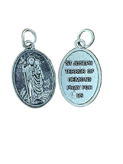 Saint Joseph Terror of Demons Oxi Medal 1"