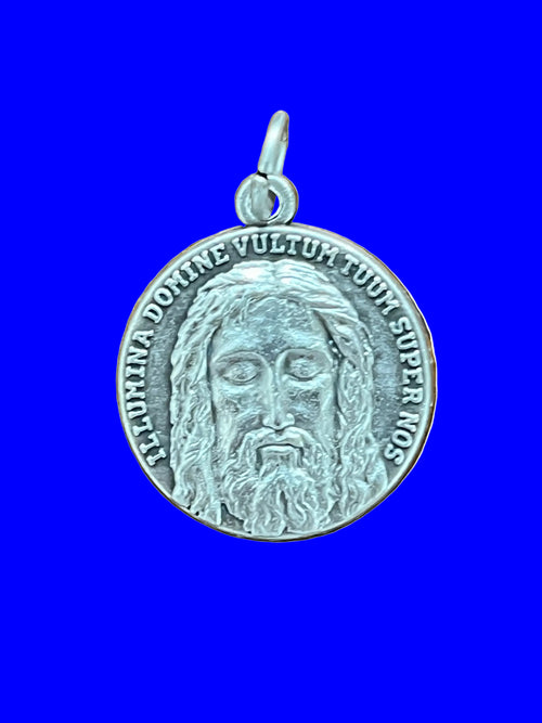 Silver Holy Face Premium Oxi Medal