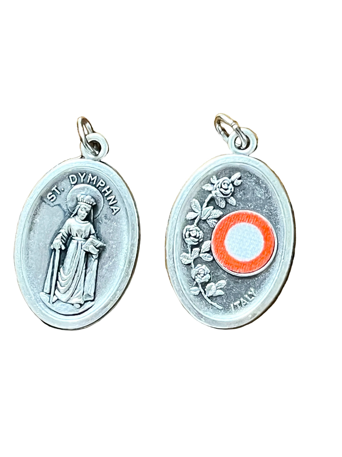 St. Dymphna Oxi Medal with Relic