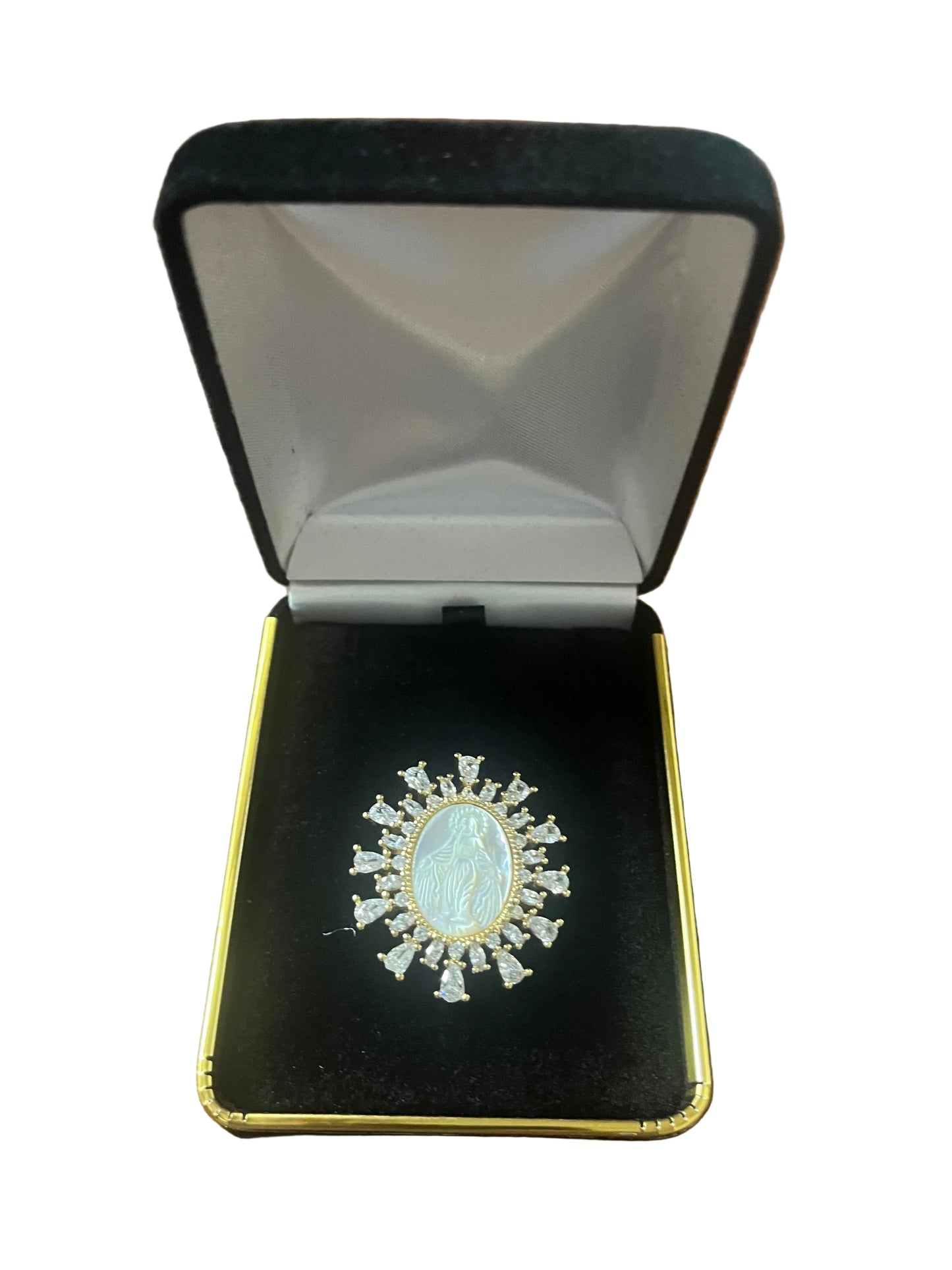 Our Lady of Grace Oval  Pin 1 1/2"H