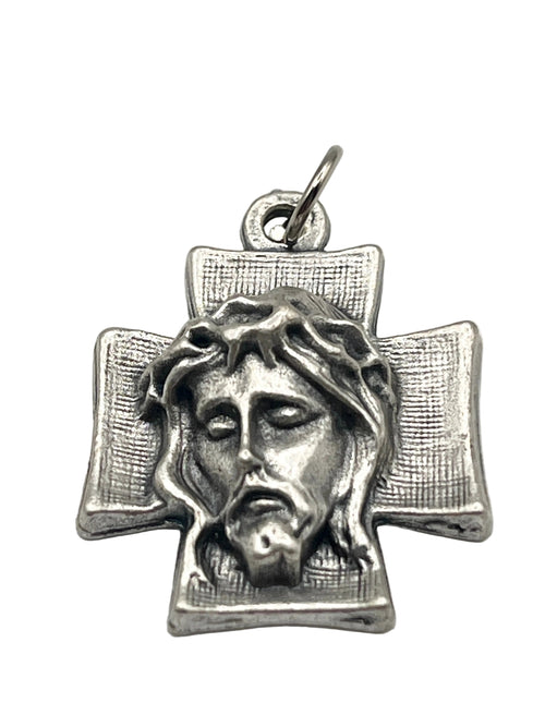 Holy Face Oxi Cross 3/4"