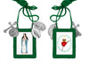 Immaculate Heart Green Scapular Necklace with Medals - Unique Catholic Gifts