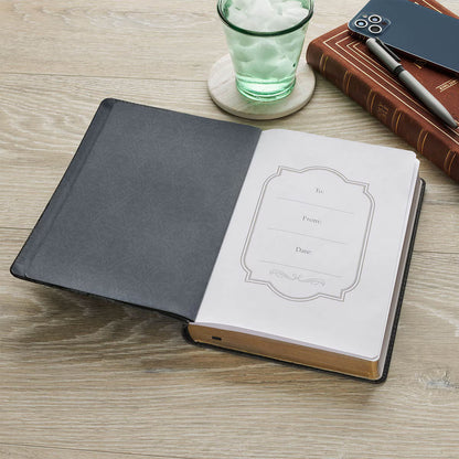 Man Of God Large Wirebound Journal in Brown - 1 Timothy 6:11 (Copy)