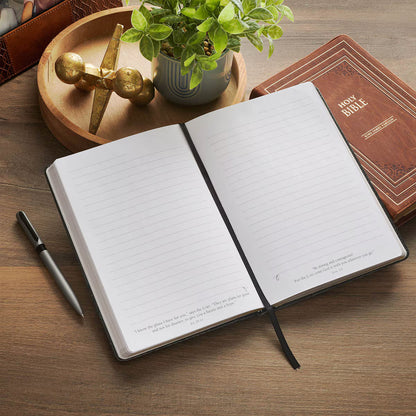 Man Of God Large Wirebound Journal in Brown - 1 Timothy 6:11 (Copy)