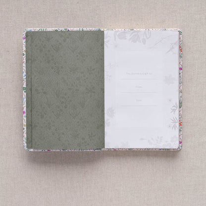 My Life, My Story: A Mother's Legacy Journal White Faux Leather Prompted Journal