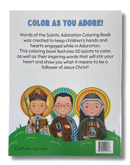 The Adoration Coloring Book - Unique Catholic Gifts