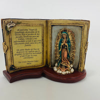 Guadalupe Book  - 9 in. - Unique Catholic Gifts