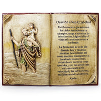St. Cristobal Book  - 9 in. - Unique Catholic Gifts