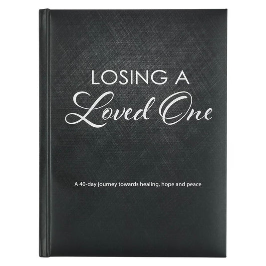 Losing a Loved One Black Hardcover Devotional by Henk Gous
