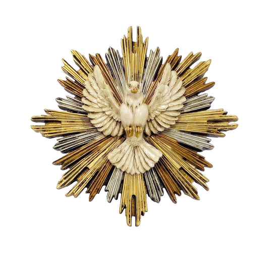 Holy Spirit Plaque 8" - Unique Catholic Gifts