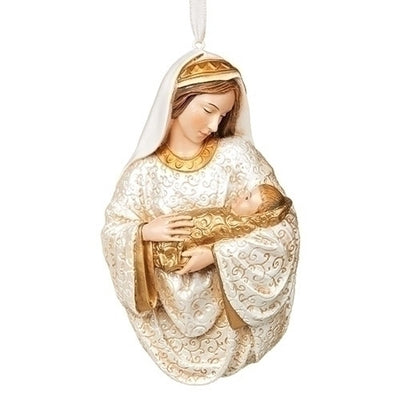 Mary and Jesus Ornament  5 1/2