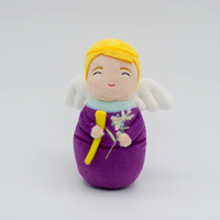 Saint Gabriel the Archangel Mini Plush Doll 5 1/2" - Unique Catholic Gifts