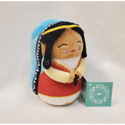 Mini Saint Kateri Tekakwitha Plush Doll - Unique Catholic Gifts