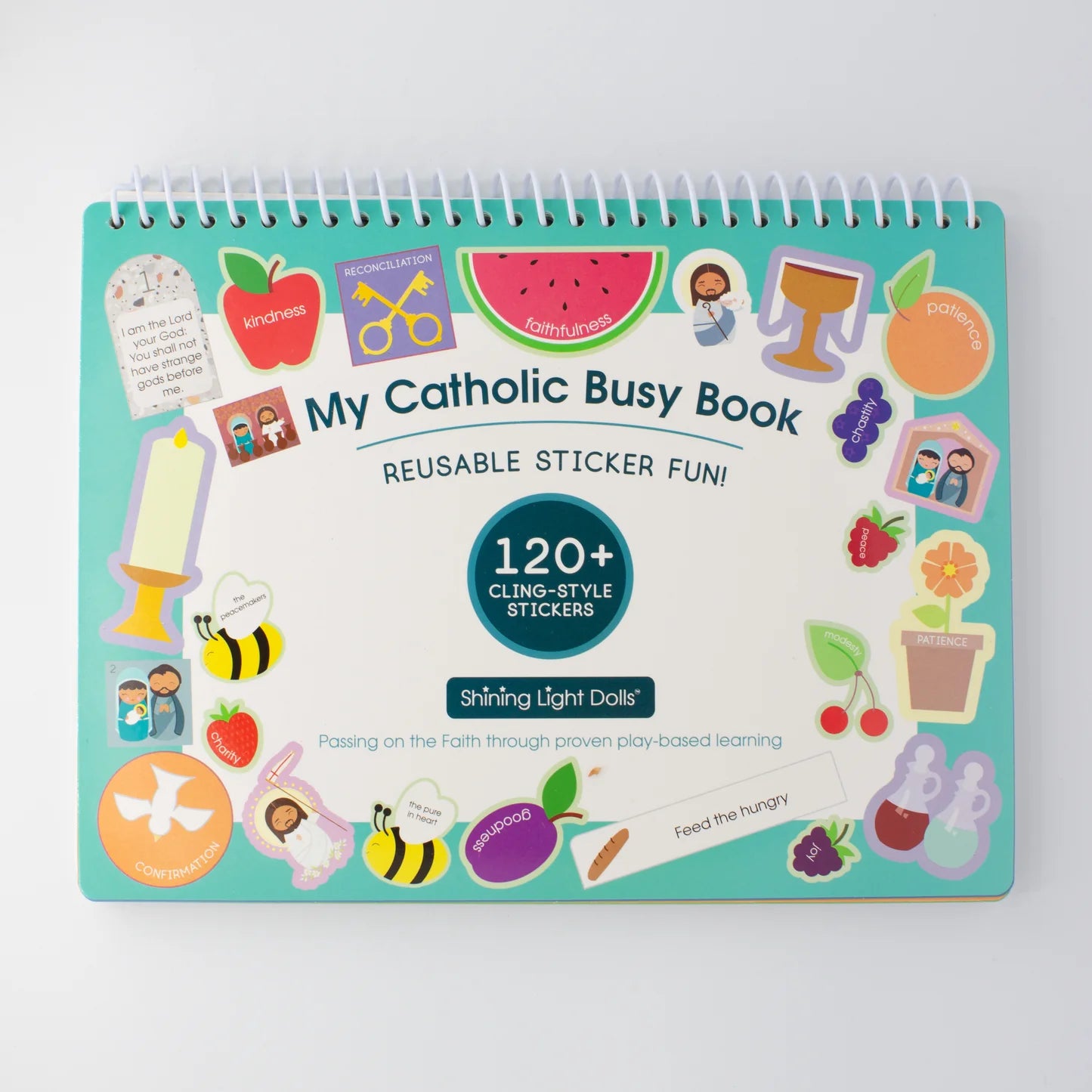 My Catholic Busy Book Reusable Sticker Fun - Unique Catholic Gifts