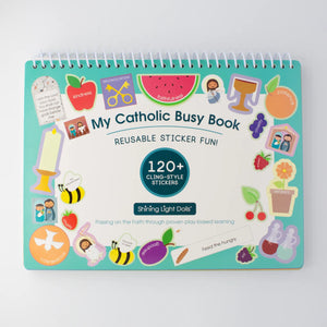 My Catholic Busy Book Reusable Sticker Fun - Unique Catholic Gifts