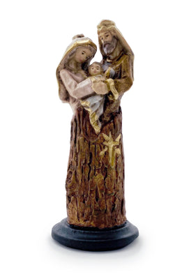 N12 - Nativity Tree Trunk - $13 - 6 in. - Unique Catholic Gifts