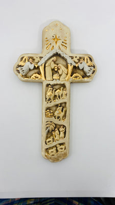 Nativity Cross  Marfilita - Unique Catholic Gifts