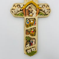 Nativity Cross in Color - Unique Catholic Gifts