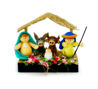 Nativity Mini Ranchito  - 1 in. - Unique Catholic Gifts