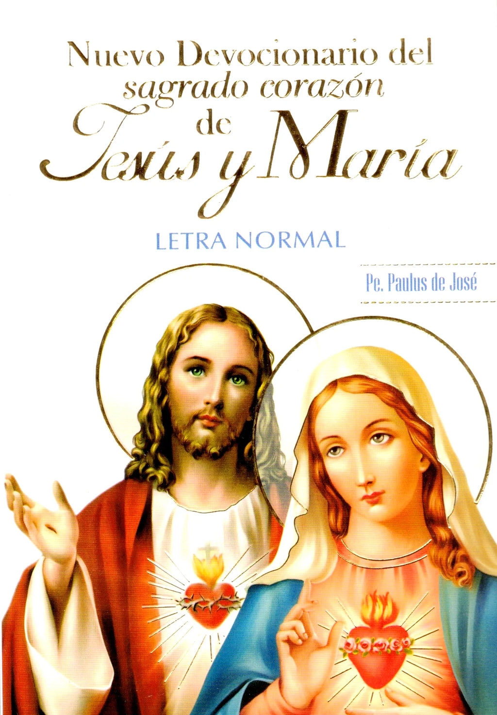 Nuevo Devocionario del Sagrado Corazón de Jesús y de María - Letra Normal - Unique Catholic Gifts