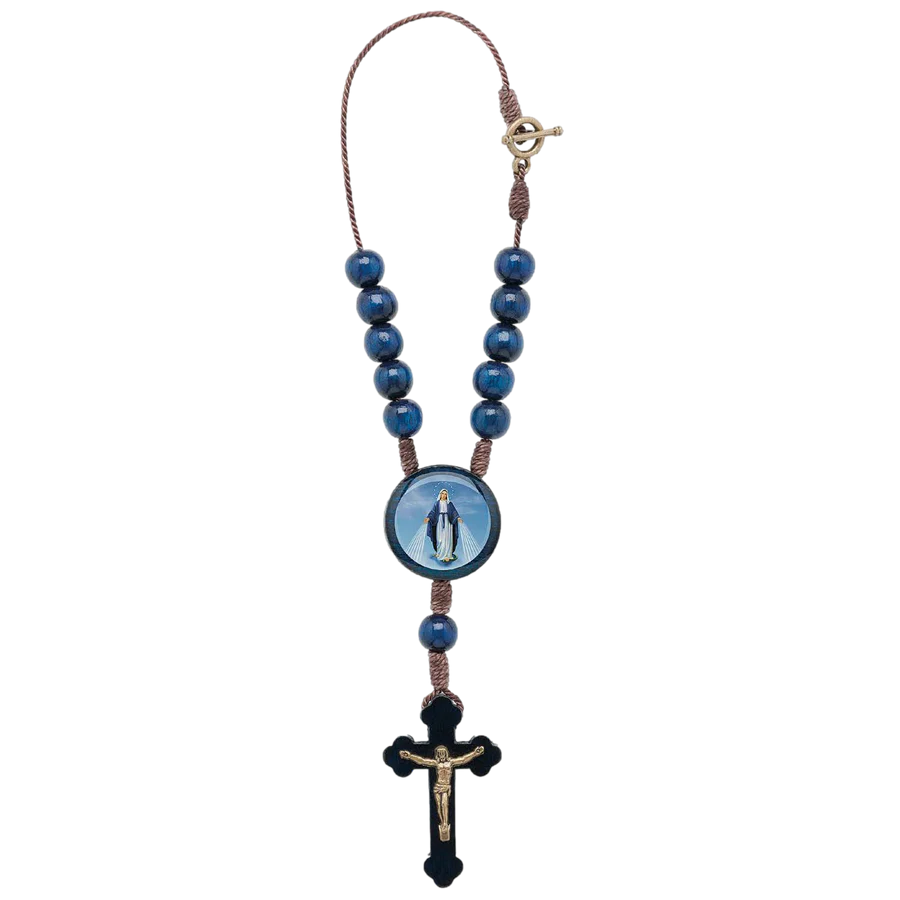 Our Lady of Grace Auto Rosary - Unique Catholic Gifts