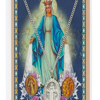 Our Lady of the Miraculous Medal Prayer Card Set - Unique Catholic Gifts